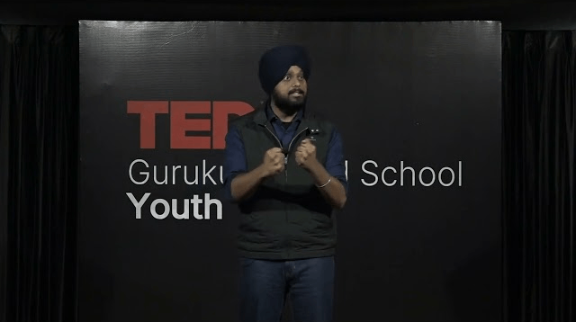 Simarpreet Singh at Ted Talks