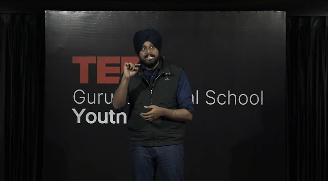 Simarpreet Singh at Ted Talks