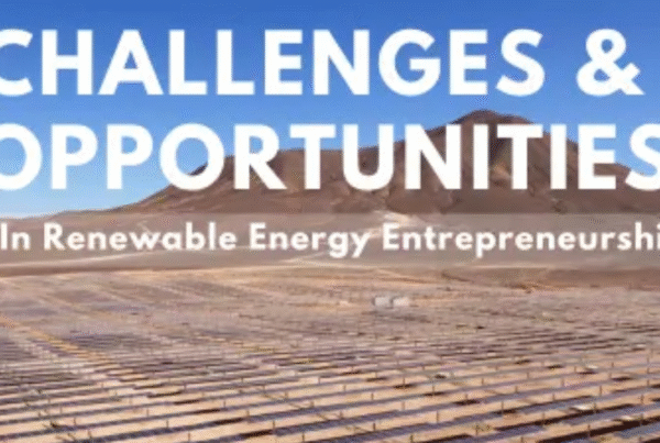 Challenges & Opportunities In Renewable Energy Entrepreneurship (1)