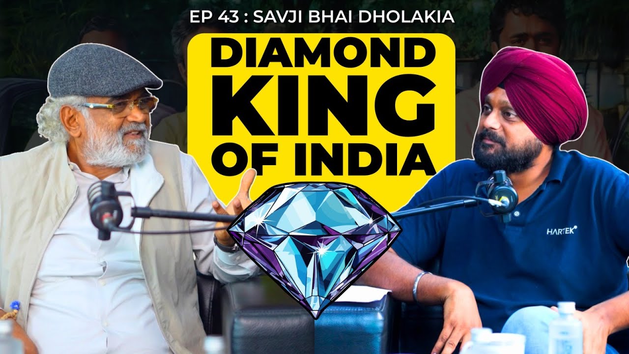 From Farmer’s Son to Diamond King: Padma Shri Savji Dholakia’s Untold Story | Simarpreet TJWS #43