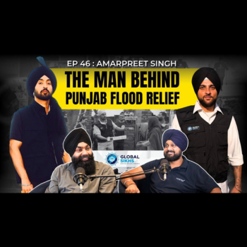 Amarpreet Singh On Punjab Floods Crisis & Building Global Sikhs Simarpreet Singh